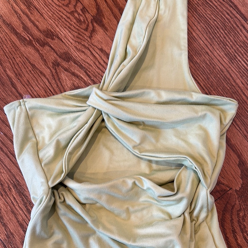 Miss Lola Ava Green Bodysuit - Picture 2 of 5